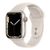 Apple Watch Series 7 41mm (4G) Viền nhôm dây cao su - Cũ Xước Cấn-Trắng