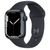 Apple Watch Series 7 41mm (GPS) Viền nhôm dây cao su - Cũ trầy xước-Đen