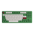 Bàn phím cơ Akko 3087 RF Matcha Red Bean-Cream blue switch