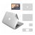 Bộ dán Mocoll Macbook Pro 13 2020 5 in 1-Bạc