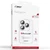 Miếng dán camera iPhone 14/14 Plus | 15/15 Plus Zeelot Pishield viền màu-Trắng