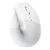 Chuột không dây công thái học Logitech Lift Vertical-Trắng