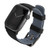 Dây đeo Apple Watch Uniq Linus Airsoft Silicone 45/44/42mm-Đen