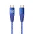 Cáp Type-C To Type-C Anker Powerline II A9547 0.9M Marvel-Xanh dương