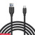 Cáp AUKEY USB-C 2M bọc sợi Nylon (Braided Nylon) CB-AC2 Cũ-Đen