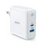 Sạc Anker PowerPort II 49.5W A2321 - 2 cổng Power Delivery (USB-C) + Power IQ 2.0-White