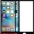 Fullscreen Tempered Glass 4D cho iPhone 6 / 6S-Black