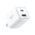 Củ sạc nhanh Innostyle Minicube GaN II PD/PPS 35W 2 cổng IC35CAWHT-Trắng