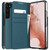 Ốp lưng Samsung Galaxy S22 Ultra Araree Mustang Diary-Xanh dương