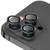 Miếng dán Camera iPhone 13 Pro/13 Pro Max UNIQ Graphite viền màu-Xám