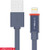 MIPOW Tangle-free Lightning Color Changing Indicator 1 m-Black