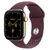Apple Watch Series 12 46mm (5G) Viền Titan Dây Cao Su Size M/L-Viền Titan Vàng / Dây Đỏ
