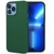 Ốp lưng iPhone 13 Pro Max Araree Pellis-Xanh
