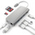 Letouch USB-C Combo Hub 8 in 1-Gray