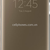 Bao da cho Galaxy Note 7 - Samsung Clear View Cover-Gold