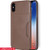 iPhone X - Memumi Leather Card Pocket-Brown