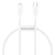 Cáp Baseus Superior Series USB-C To Lightning 0.25M-Trắng