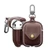 Hộp đựng tai nghe Cotteci Leather Cho Airpods-Nâu