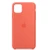Ốp lưng Apple Silicone Chính hãng Cho iPhone 11 -Cam