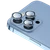 Miếng dán bảo vệ camera iPhone 14 Pro/14 Pro Max Uniq viền màu-Xanh dương