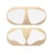 Bộ dán kim loại chống bụi bẩn cho Airpods 1/2-Vàng Đồng