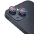 Miếng dán Camera iPhone 13 /13 Mini Uniq Midnight viền màu-Xanh tím