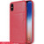 iPhone X - Memumi Leather Card Pocket-Red