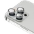 Miếng dán camera iPhone 14 Pro/14 Pro Max Uniq viền màu-Xám