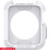 Apple Watch Series 3/2/1 (38mm) - Spigen Rugged Armor Case-White