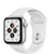 Apple Watch SE 40mm (GPS) Viền Nhôm Bạc - Dây Cao Su Trắng Chính hãng (MYDM2)