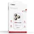Miếng dán camera iPhone 14/14 Plus | 15/15 Plus Zeelot Pishield viền màu-Vàng