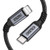 Cáp Type-C to Lightning Choetech MFi 1.2M-Đen