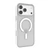 Ốp lưng iPhone 18 Pro Max/17 Pro Max Cooyee Transparent Dual Color With Magsafe-Trắng