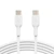Cáp Belkin Playa USB-C to C Vỏ dù 60W-Trắng