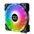 Quạt case Galaxy III Royal - BR120 ARGB (3 fan)-Đen