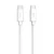 Cáp Type-C to Type-C Feeltek 1.2m-Trắng