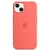 Ốp lưng Apple Silicone Case hỗ trợ MagSafe cho iPhone 13 Chính hãng-Hồng cam