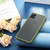 Ốp lưng cho iPhone 11 Pro Max Likgus Max Shield nhám viền màu-Xanh Rêu