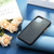 Ốp lưng cho iPhone 11 Pro Max Likgus Max Shield nhám viền màu-Đen
