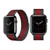 Dây Apple Watch Milanese Loop 42mm (hàng phụ kiện) Đen sọc đỏ