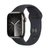 Apple Watch Series 9 45mm (4G) viền thép dây cao su - Cũ Đẹp-Đen