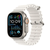 Apple Watch Ultra 2 49mm (4G) - Viền Titan Dây cao su - Chính hãng Đã kích hoạt-Trắng