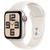 Apple Watch SE 2 2024 40mm (4G) Viền Nhôm Dây Cao Su - Cũ Trầy Xước-Trắng