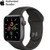 Apple Watch Series 6 40mm (4G) Viền Thép Dây Cao Su Chính Hãng-Đen