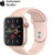 Apple Watch 5 40mm (4G) Viền Nhôm Vàng - Dây Hồng Chính hãng (MWX22)
