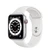Apple Watch Series 6 40mm (4G) Viền Thép Dây Cao Su Chính Hãng - Cũ trầy xước-Trắng