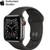 Apple Watch Series 6 40mm (4G) Viền Thép Đen - Cao Su Đen Chính hãng (M06X3)