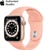Apple Watch Series 6 40mm (GPS) Viền nhôm vàng - Dây Cao Su Hồng Chính Hãng (MG123)