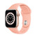 Apple Watch Series 6 40mm (GPS) Viền nhôm vàng - Dây Cao Su Hồng Chính Hãng (MG123)