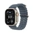 Apple Watch Ultra 3 49mm (5G) Viền Titan Dây Cao Su Size S/M - Cũ Trầy Xước-Xanh